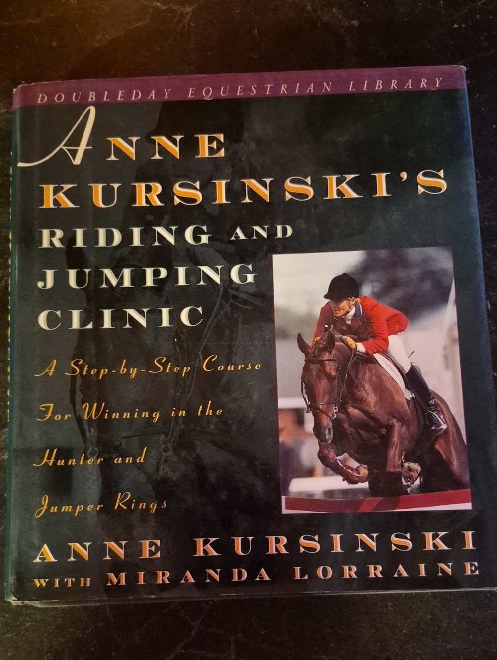 Vintage 1995 Anne Kursinski Riding Jumping Clinic